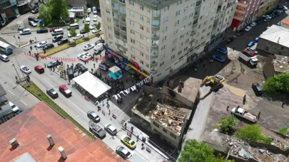 Çırçır Cami ve çevresinde de yerinde dönüşüm başladı