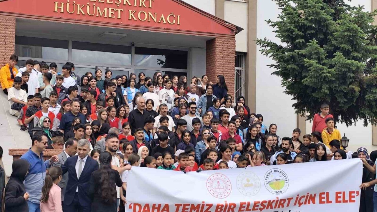 Eleşkirt'te temizlik seferberliği