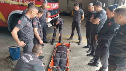 Erzurum İtfaiyesi 4 dakika 28 saniyede olaylara ulaşıyor