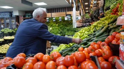 Erzurum’da Halk Pazarı marketlerinden vatandaşlar memnun