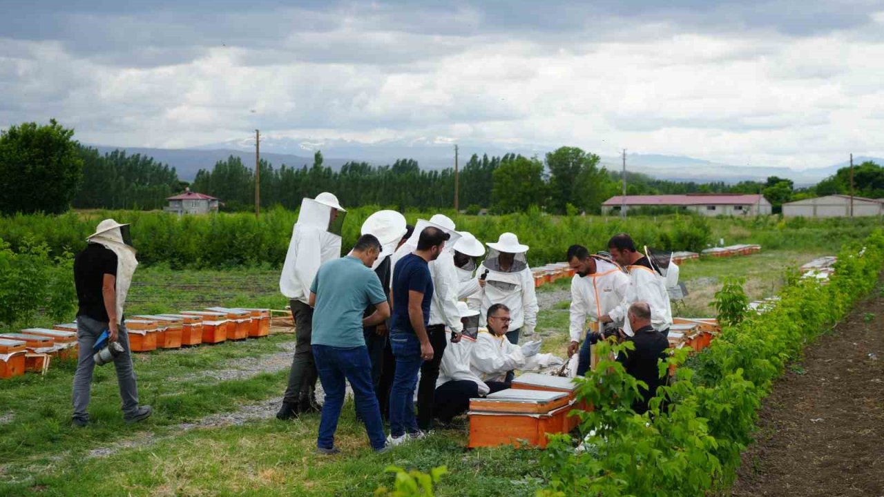 Iğdır’da arı kovanı dağıtım töreni düzenlendi
