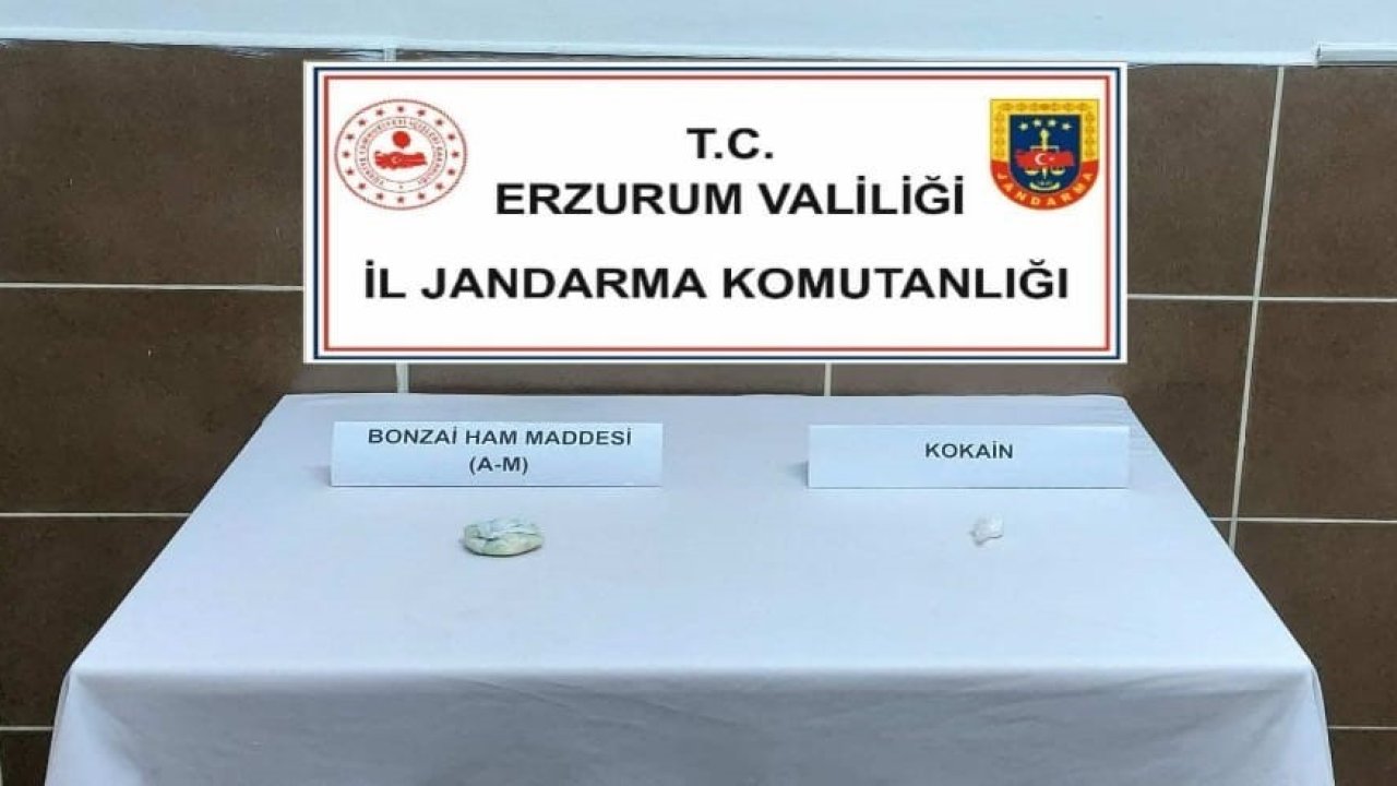 Erzurum'da narko operasyon