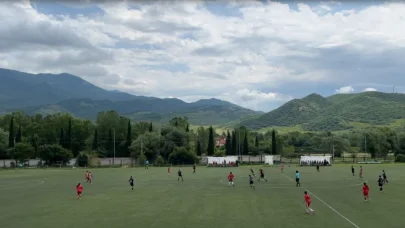 Kadın futbol takımlarından Gürcistan’da dostluk maçı