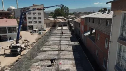 Patnos’ta Kasaplar çarşısı projesinde sona gelindi