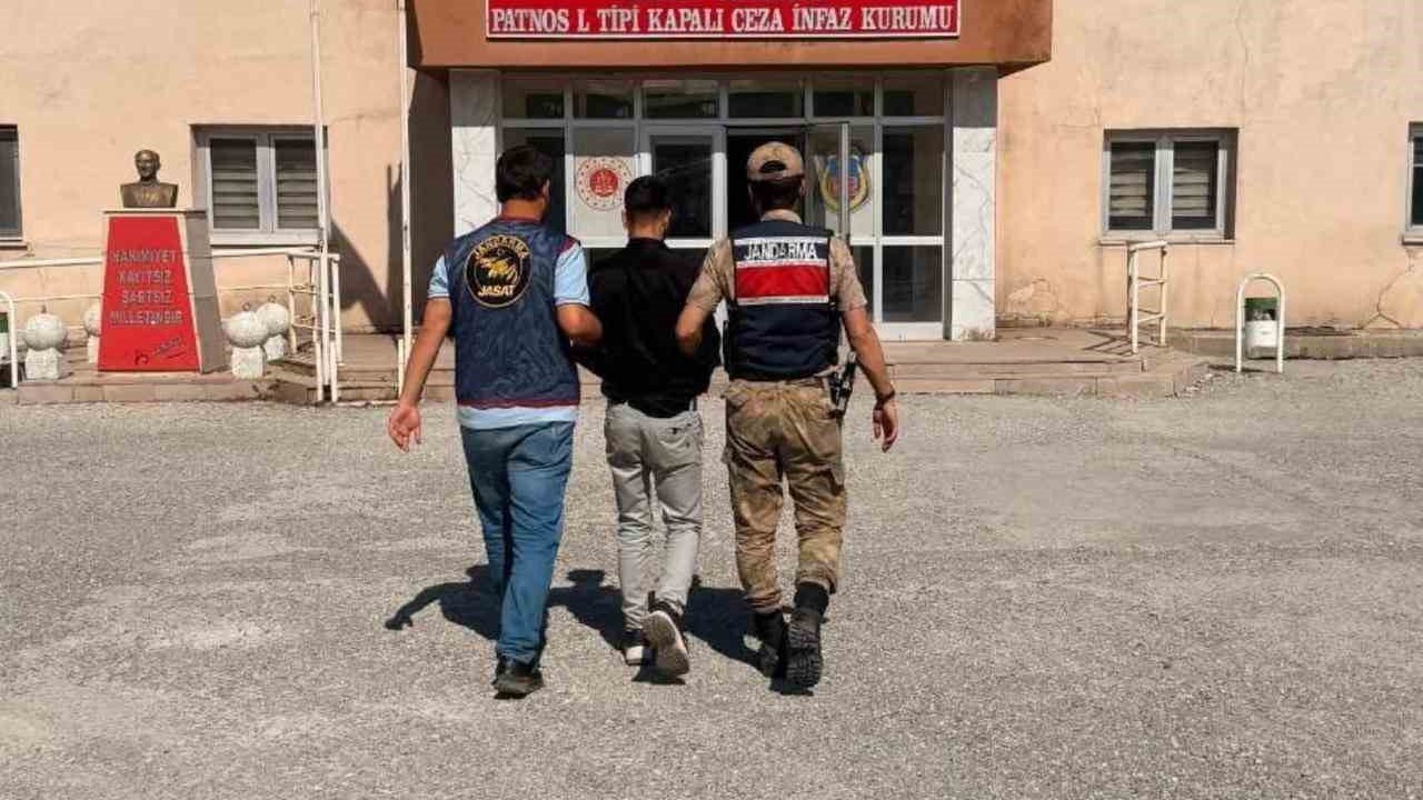 Patnos’ta 15 yıl kesinleşmiş hapis cezası bulunan bir kişi yakalandı