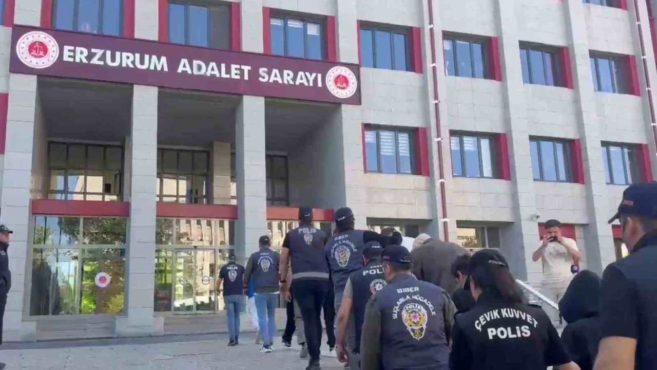 Erzurum merkezli sahte ilan dolandırıcılarına baskın