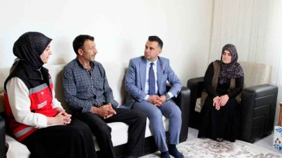 Erzurum'da şehit babalarına ve gazilere Babalar Günü vefası