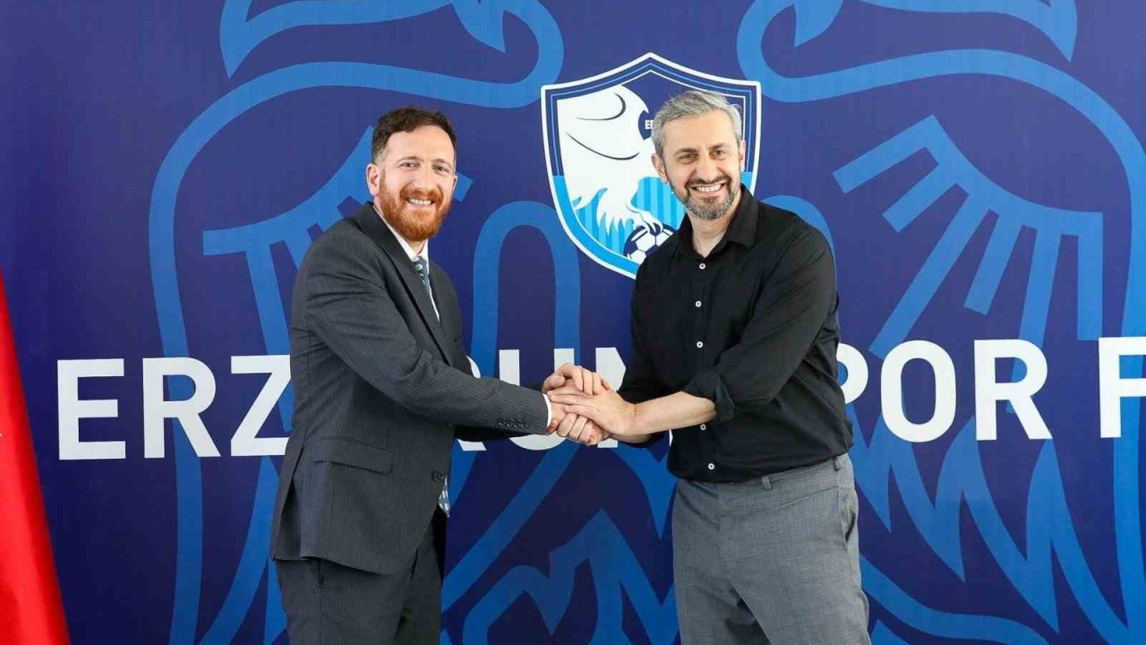 Serkan Özbalta Erzurumspor’da göreve başladı