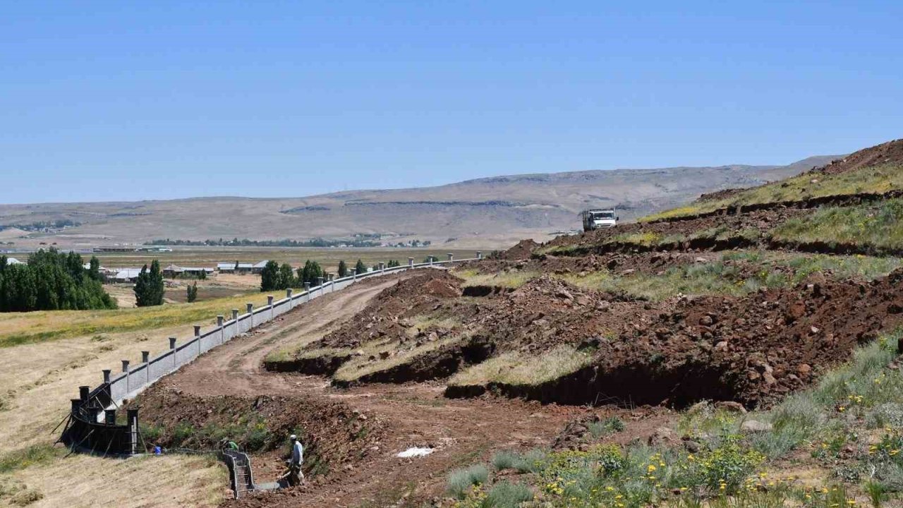 Ağrı'da Seyir Tepesi projesi devam ediyor