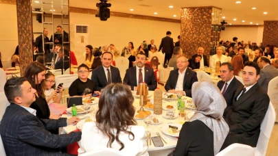 Kars’ta yargı mensupları için veda yemeği
