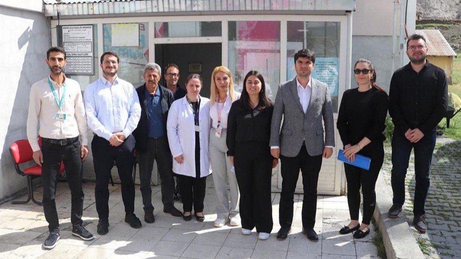 Müdür Aydın, Akyaka ve Digor toplum sağlığı merkezlerinde