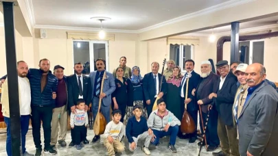 Köy halkı Aşıklar Gecesinde buluştu