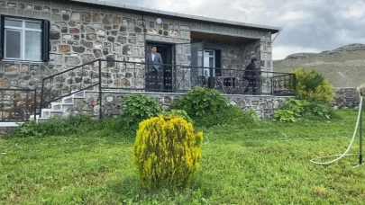 Ata topraklarına taş villa