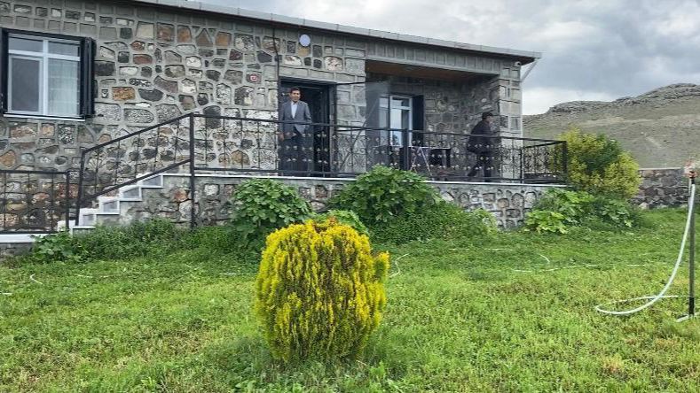 Ata topraklarına taş villa