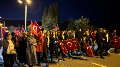Susuz’da demokrasi yürüyüşü