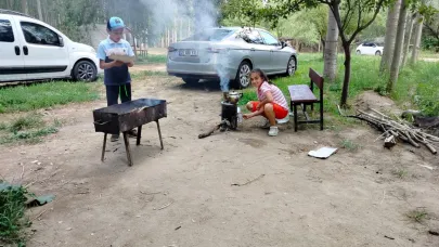 Kars’ta hafta sonu piknik alanları doldu