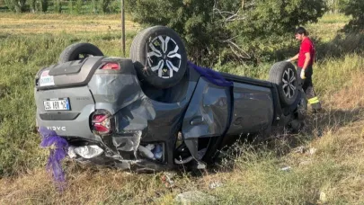 Nişan dönüşü feci kaza: 1 ölü, 4 yaralı