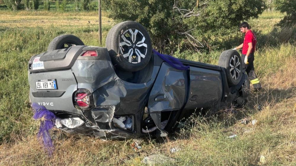 Nişan dönüşü feci kaza: 1 ölü, 4 yaralı