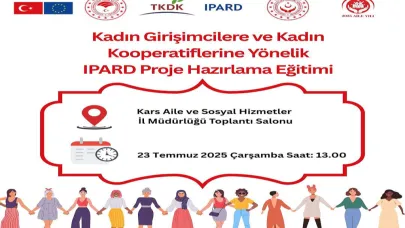 Kadın girişimcilere proje hazırlama eğitimi verilecek