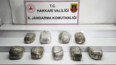 14 kilo skunk maddesi ele geçirildi