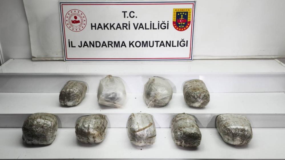 14 kilo skunk maddesi ele geçirildi