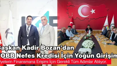 Bozan’dan TOBB Nefes Kredisi için yoğun girişim