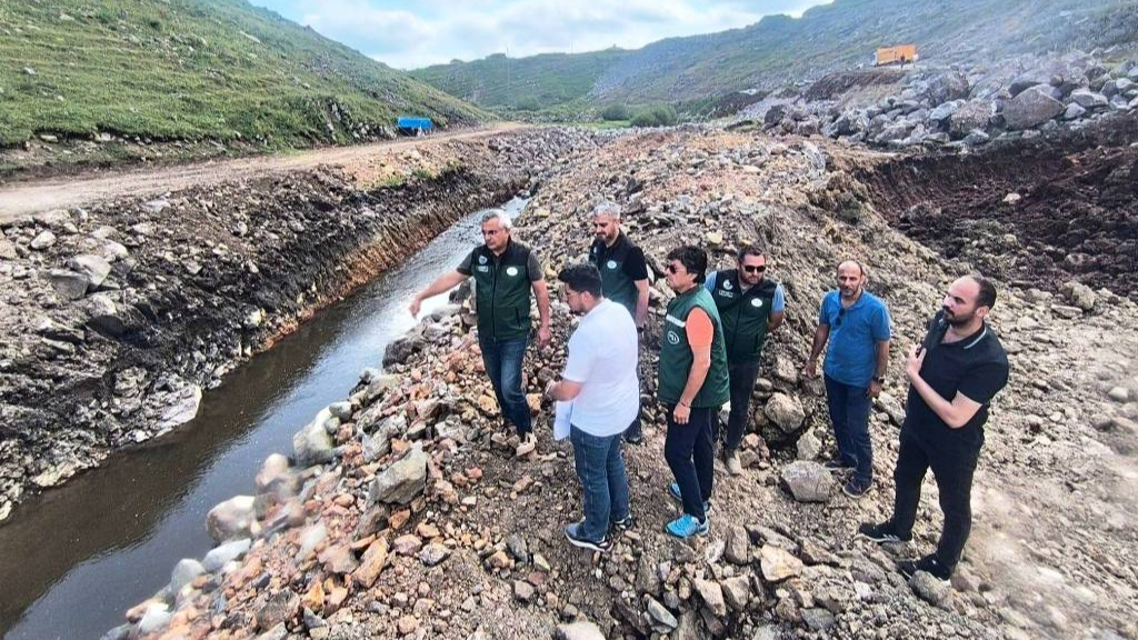 Bölge Müdürü Kotan, çalışmaları yerinde inceledi