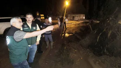 DSİ, selden etkilenen köylerde yoğun mesai harcıyor