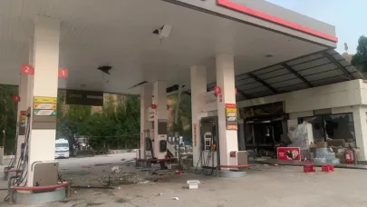 Petrol istasyonunda patlama: 1 yaralı