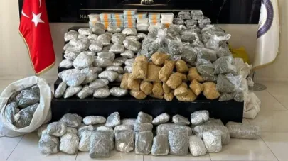 127 kilo uyuşturucu ele geçirildi
