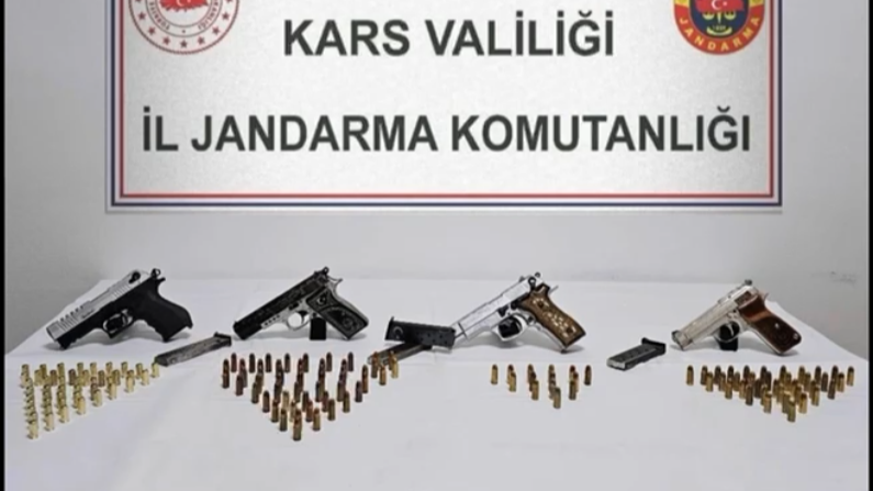 Yaylada silah ve mühimmat ele geçirildi