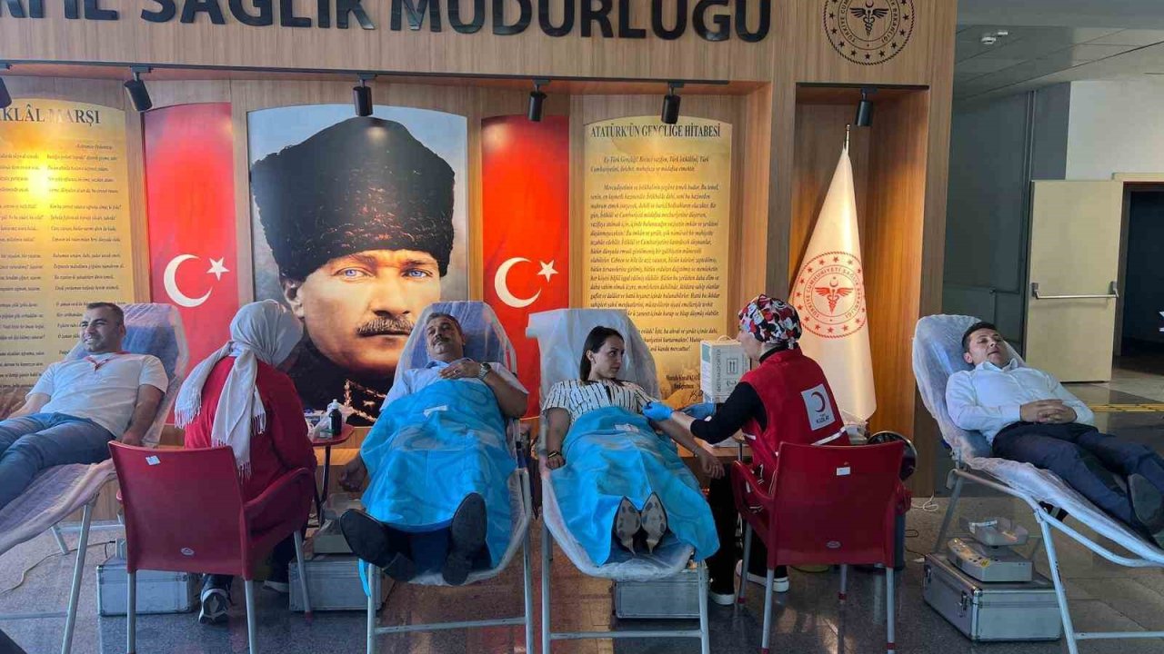 Ağrı’da kan bağışı kampanyası