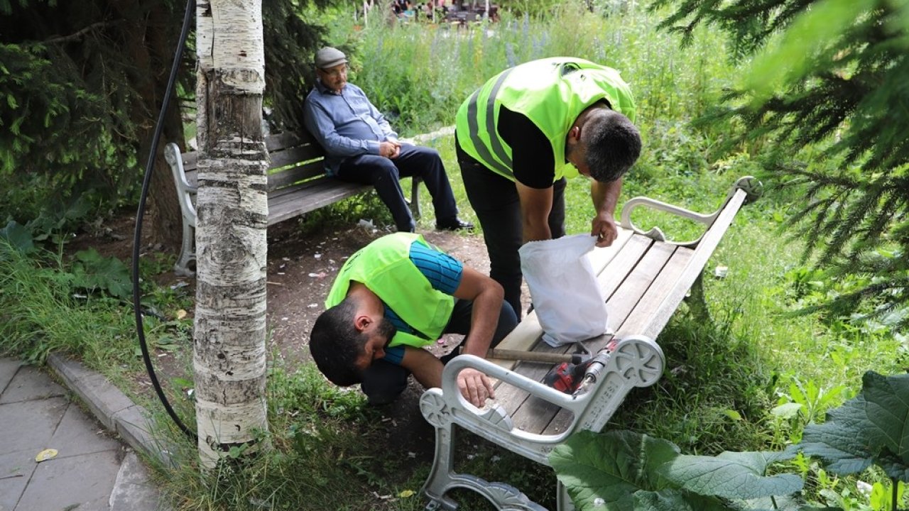Ardahan’ın park ve bahçeleri yenileniyor
