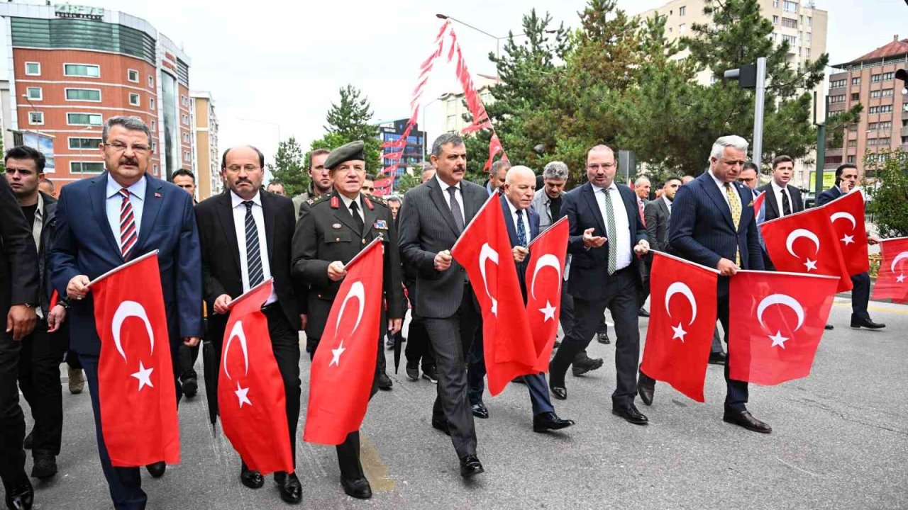 Atatürk’ün Erzurum’a gelişinin 106. yıl dönümü için tören düzenlendi