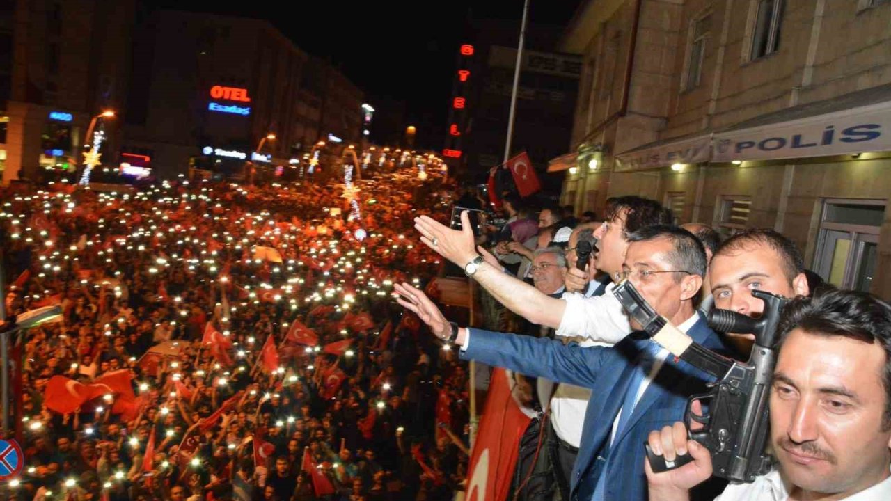 "Millet yoludur, hak yoludur tuttuğumuz yol"
