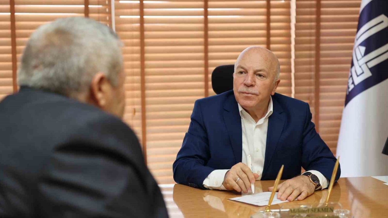 Başkan Sekmen vatandaşla buluştu