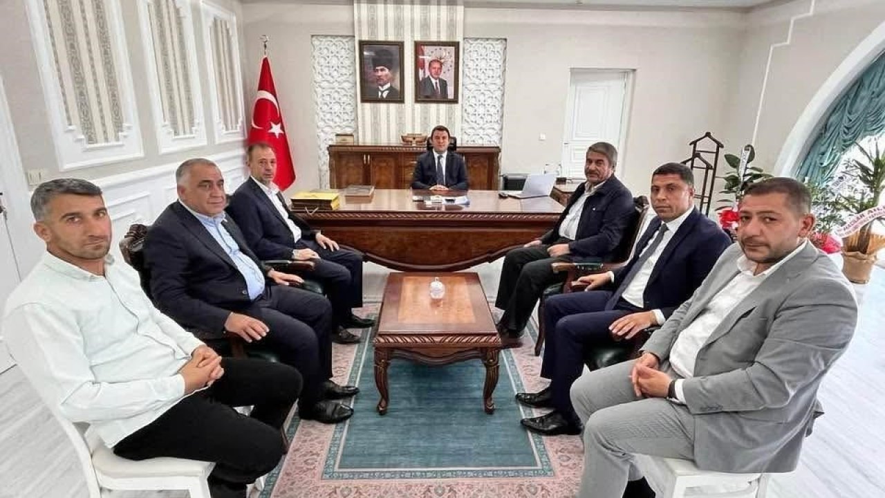 Kaymakam Dertlioğlu’na ziyaretler sürüyor