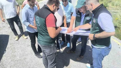 DSİ Bölge Müdürü Kotan,  yürütülen çalışmaları yerinde gördü