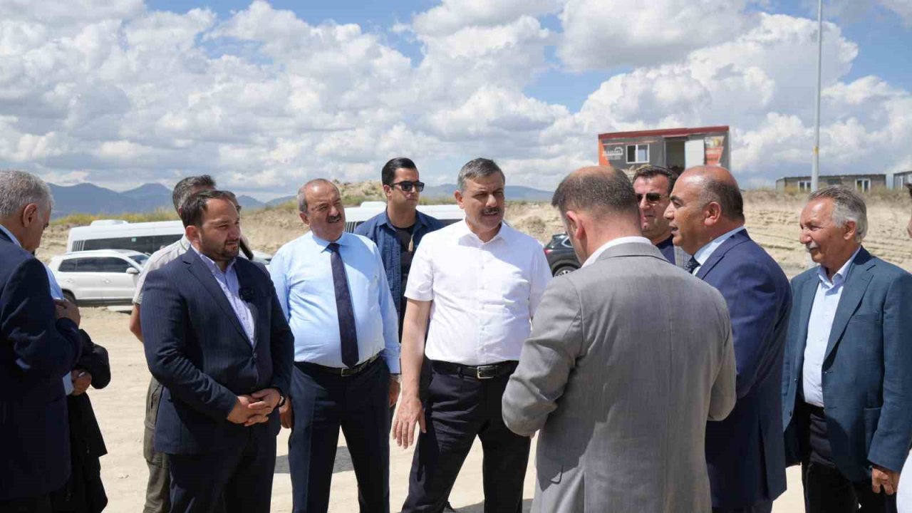Erzurum ikinci organizede inşaatlar son sürat devam ediyor