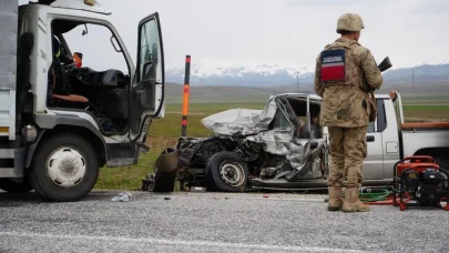 Erzurum’da jandarma bölgesinde bir ayda 30 trafik kazası