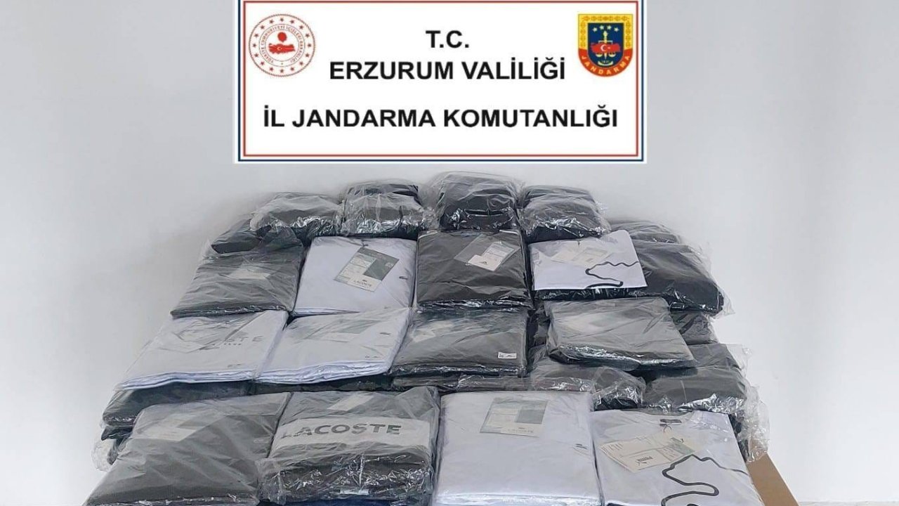 Erzurum’da kaçakçılara yönelik operasyon