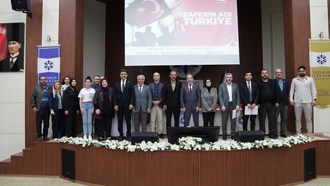 ETÜ'de " Milletin Zaferi ve Egemenliği" panel düzenlendi