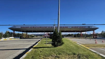 Haziran ayında Erzurum Havalimanı’nda 103 bin 792 yolcuya hizmet verildi