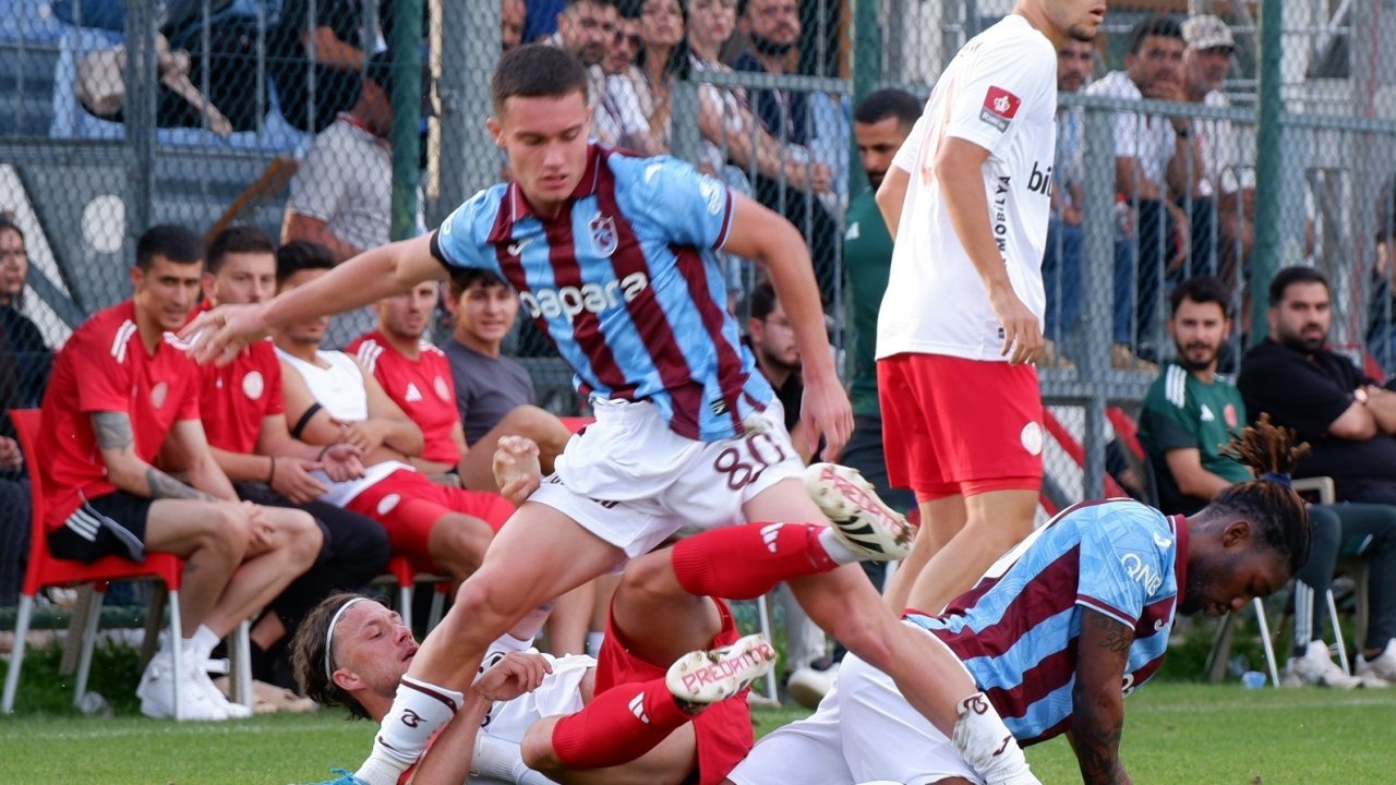 Hazırlık maçı: Trabzonspor: 3 - Ümraniyespor: 1