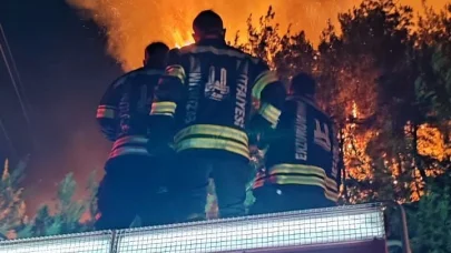 İşte Erzurum itfaiyesinin kahramanları