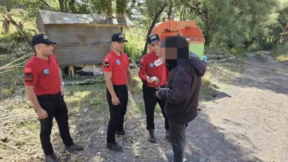 Jandarma kayıp şahsı buldu