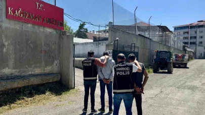 Kağızman’da uyuşturucu taciri 2 kişi tutuklandı