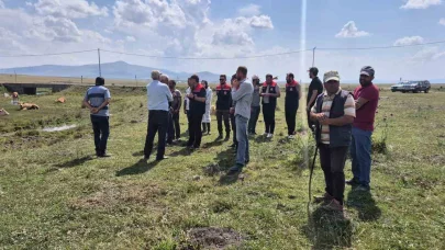 Kars’ta büyükbaş hayvanlar aşılanıyor
