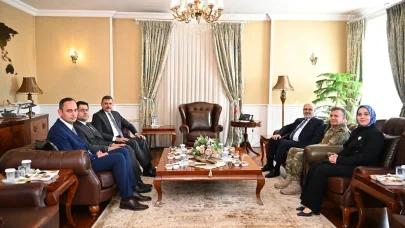 Kavaklıoğlu’ndan Vali Çiftçi’ye ziyaret