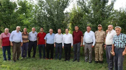 Kaymakam Çelik’ten Bahçecik Mahallesi’ne ziyaret